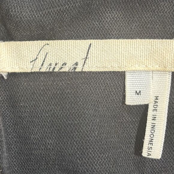 Anthropologie Black and White Floral Maxi Dress - Picture 9 of 14